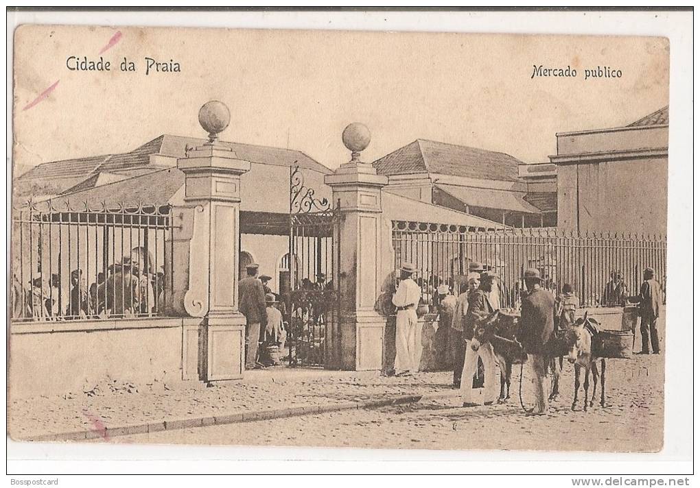 Cidade Da Praia - Mercado Público - Cabo Verde. Feira. - Cape Verde