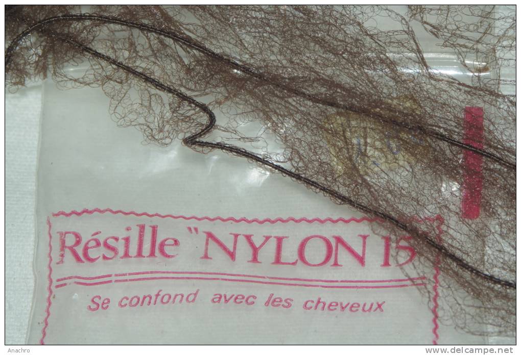 RESILLES à CHIGNON En NYLON 15´´ Pour MISE En PLIS CHEVEUX / Neuves Marque WAGNER - Toebehoren