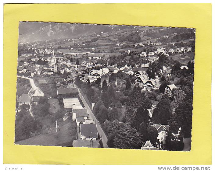 CPSM -  73  - UGINE - 16. En Avion Au Dessus De...  Les Charmettes - Ugine