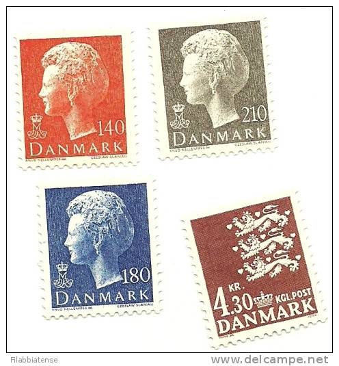 1980 - Danimarca 703/06 Ordinaria     C1968     ------ - Unused Stamps