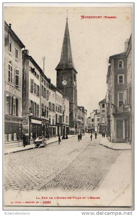 Mirecourt   Rue De L'Hotel De Ville - Mirecourt