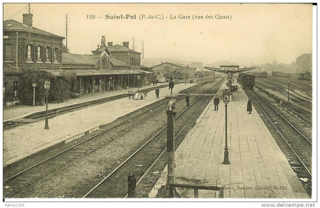 CPA  ST POL, La Gare, Vue Intérieure  6897 - Saint Pol Sur Ternoise