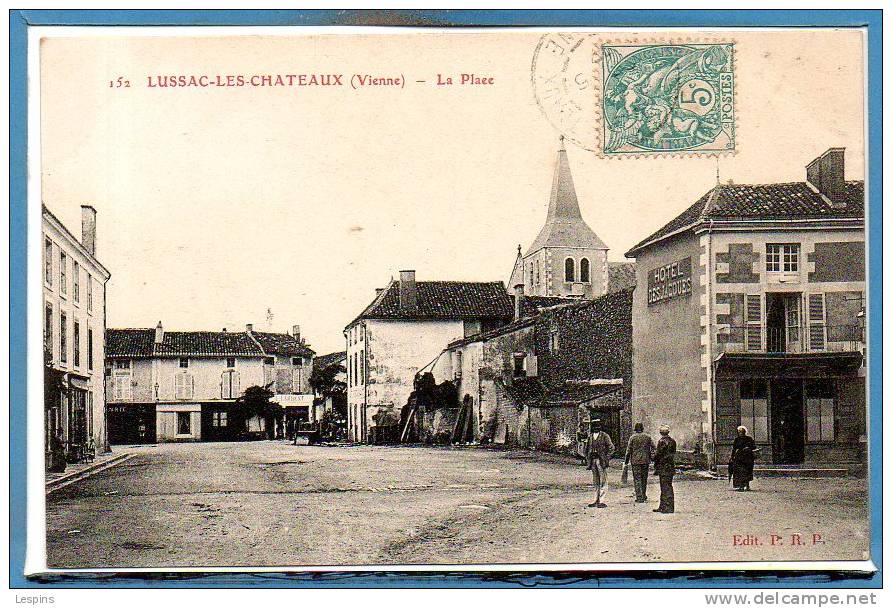 86 - LUSSAC Les CHATEAUX --  La Place - Lussac Les Chateaux