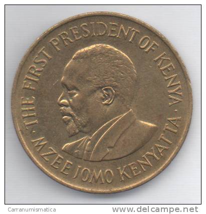 KENIA 10 CENTS 1977 - Kenia