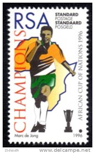 South Africa - 1996 Africa Cup Of Nations Champions (**) # SG 904 , Mi 991 - Afrika Cup