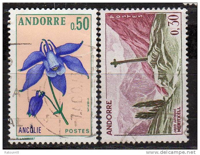 N° 159 -230-   Oblitérés   -  Vallée -    Andorre - Used Stamps