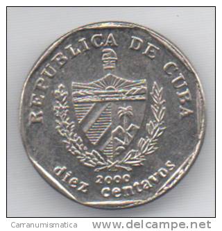 CUBA 10 CENTAVOS 2000 - Kuba