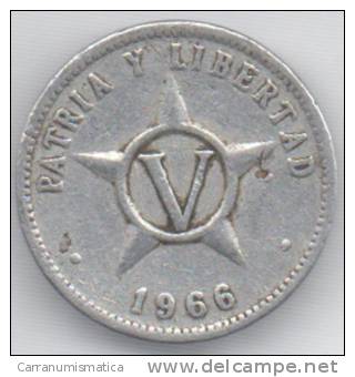 CUBA 5 CENTAVOS 1966 - Cuba