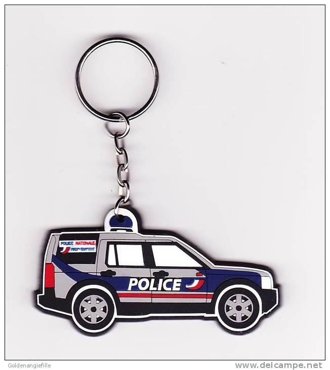 Porte-clef Police Nationale --- Recrutement - Voiture - Autres & Non Classés