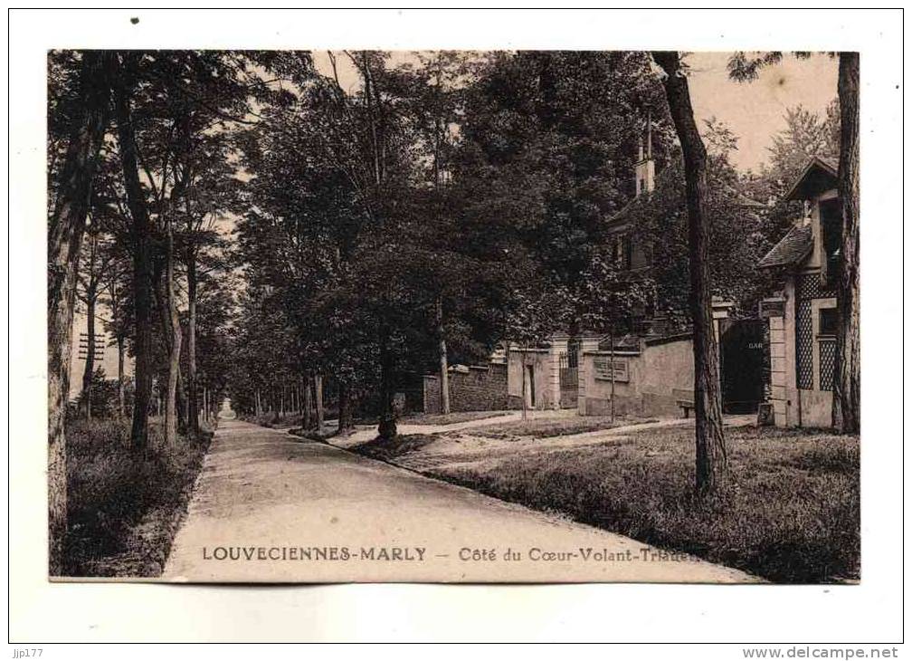 Louveciennes Marly Vue Cote Du Coeur Volant Trianettes Avec Hostellerie - Louveciennes