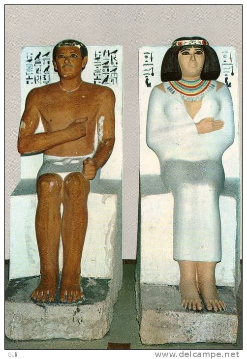 Egypte > Le Caire - CAIRO The Egyptian Museum - Le Prince Rahotep Et Sa Femme Princess Nofert (Nofer) * PRIX FIXE - Cairo