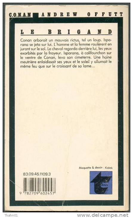 LATTES TITRES S-F N° 67 " CONAN LE BRIGAND " ANDREW-OFFUTT - Lattes