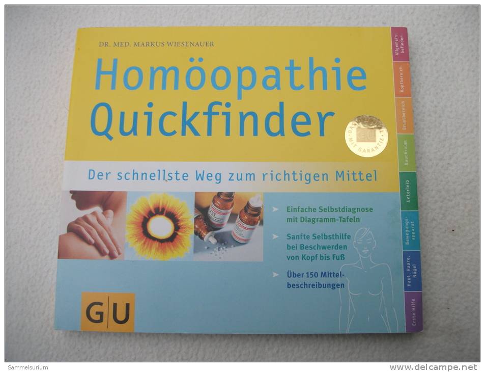 "Homöopathie Quickfinder" Dr. Med. Markus Wiesenauer (Selbstdiagnose Und Der Schnellste Weg Zum Richtigen Mittel) - Gezondheid & Medicijnen