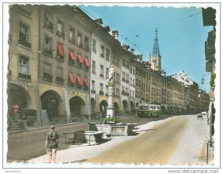 Switzerland, BERN, Gerechtigkeitsgasse, The Street And Fountain Of Justice Mini Photo [12591] - Other & Unclassified