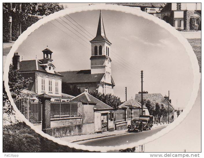 LA QUEUE LEZ YVELINES 78  - Vues Principales . Jolie Multivues - CPSM Dentelée PF RARE ? (0 Sur Le Site) -  Yvelines - Autres & Non Classés