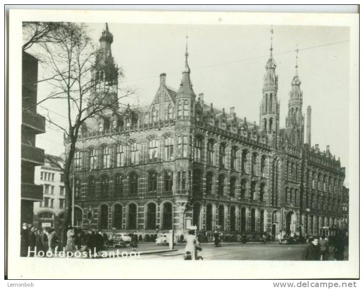 Netherlands, Amsterdam, Hoofdpostkantoor 1940s-50s Mini Photo [12597] - Other & Unclassified