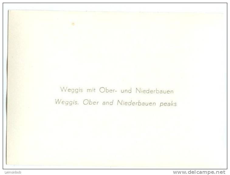 Switzerland, Weggis, Ober And Niederbauen Peaks, Mini Photo [12606] - Other & Unclassified