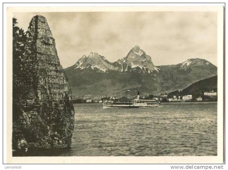 Switzerland, Schillerstein, Brunnen, Mythen, Mini Photo [12613] - Other & Unclassified