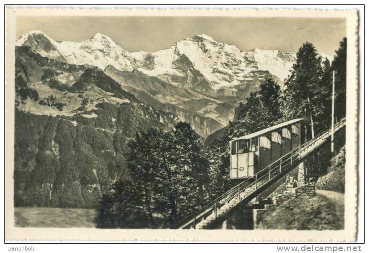 Switzerland, Interlaken, Harderbahn Mini Photo[12624] - Other & Unclassified