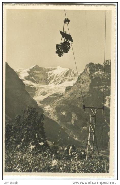 Switzerland, Bergbahn Grindelwald-First, Fiescherwand, Mini Photo [12634] - Other & Unclassified