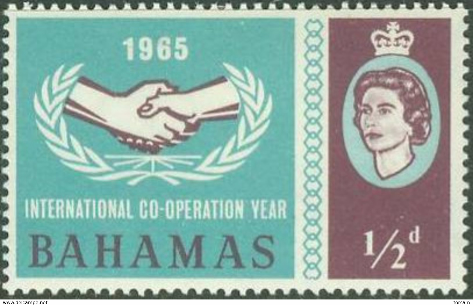 BAHAMAS..1965..Michel # 227...MLH. - 1963-1973 Autonomie Interne
