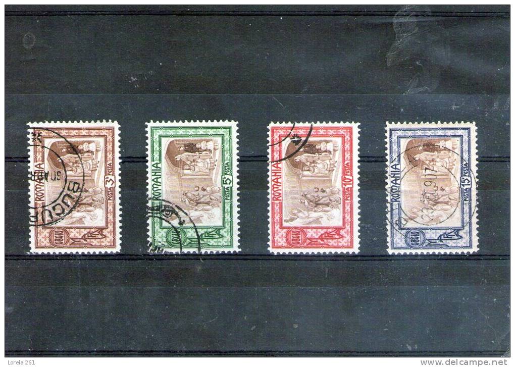 1907 - La Princesse Marie Et Ses Enfants Mi No 208/211 Et Yv No 203/206 ORIGINAL - Used Stamps