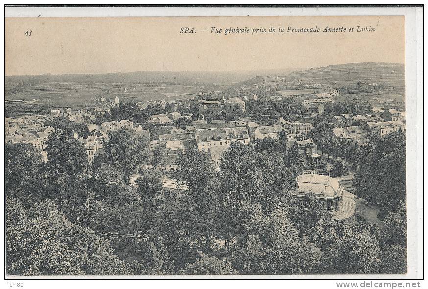 SPA - Vue Générale - Verviers