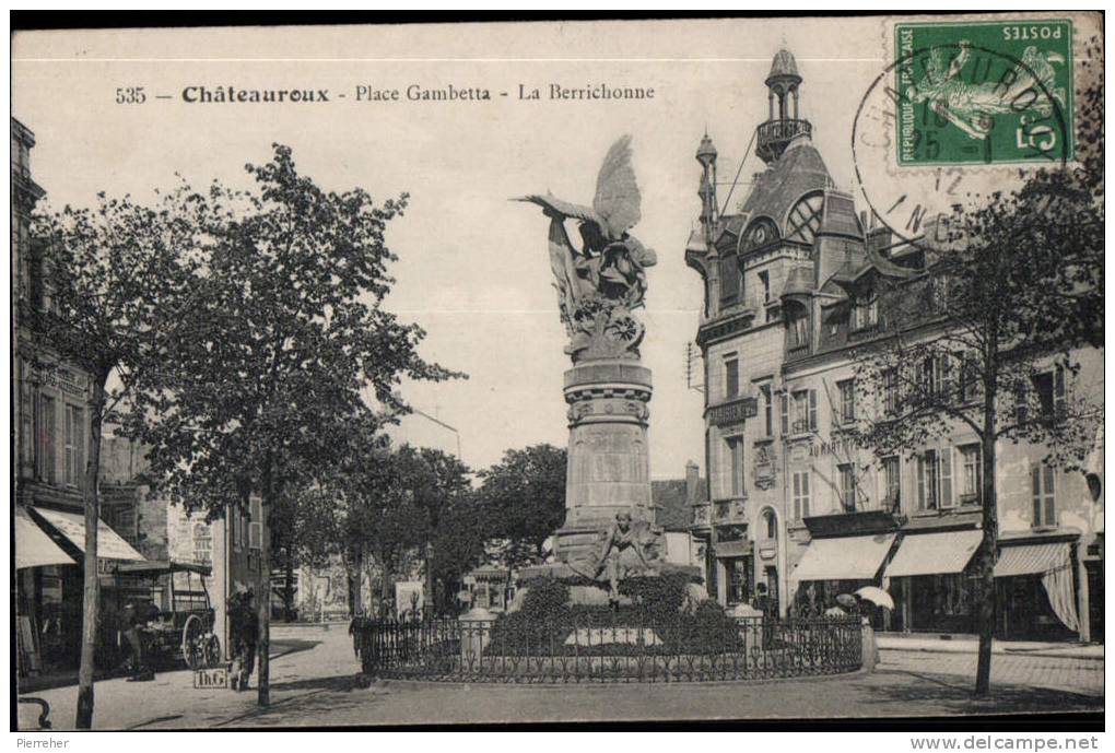 CHATEAUROUX _ PLACE GAMBETTA _ LA BERRICHONNE - Chateauroux