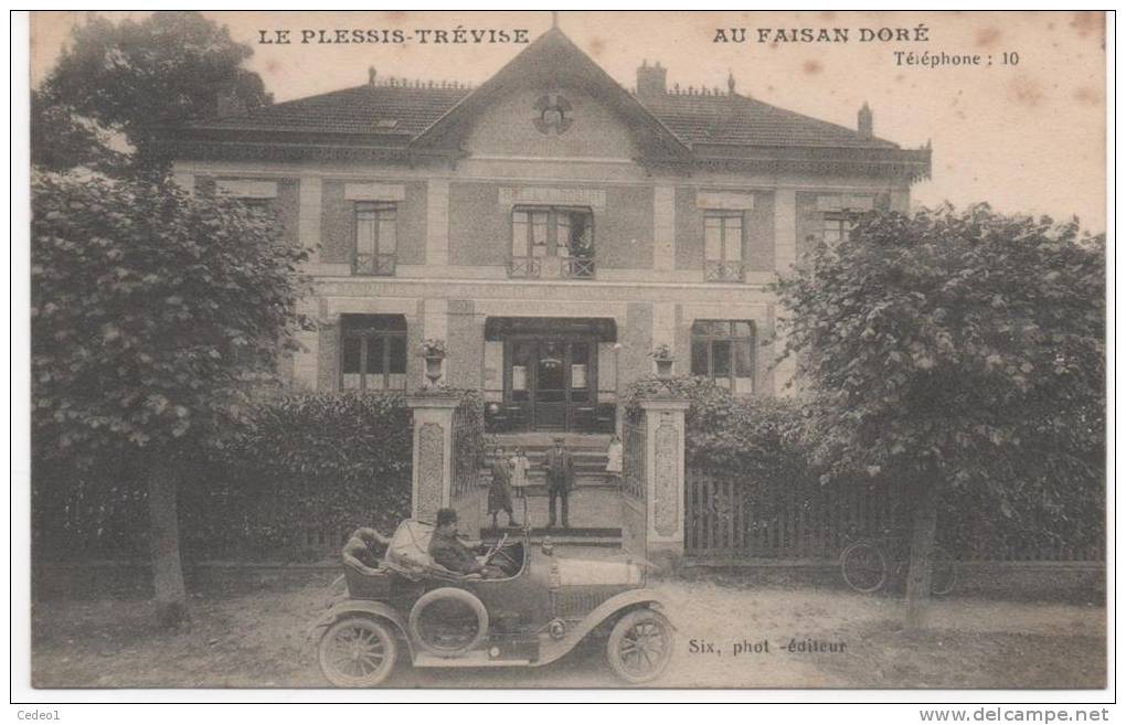 LE PLESSIS TREVISE  AU FAISAN DORE - Le Plessis Trevise