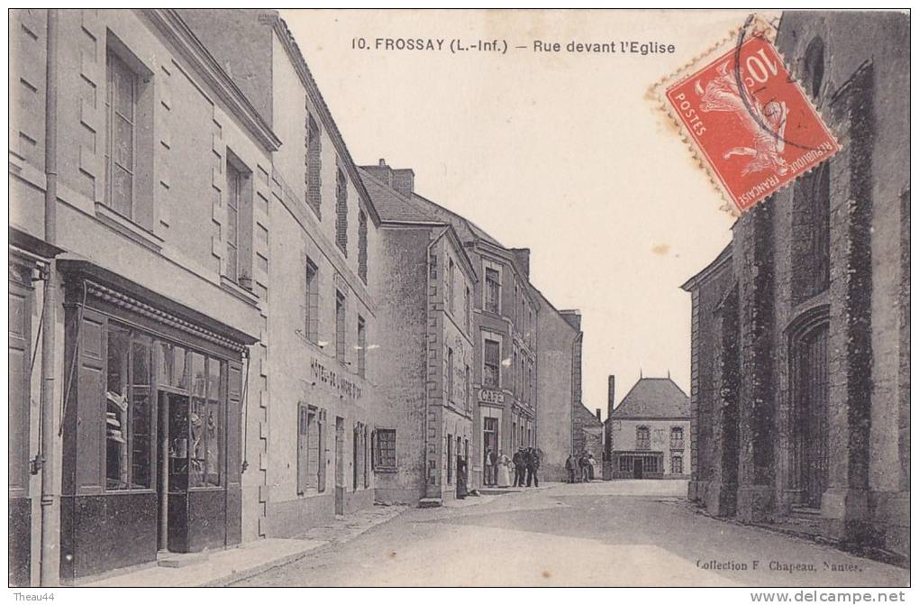 ¤¤  -  10   -  FROSSAY   -  Rue Devant L'Eglise  -  Hotel De L'Ancre D'Or  -  ¤¤ - Frossay