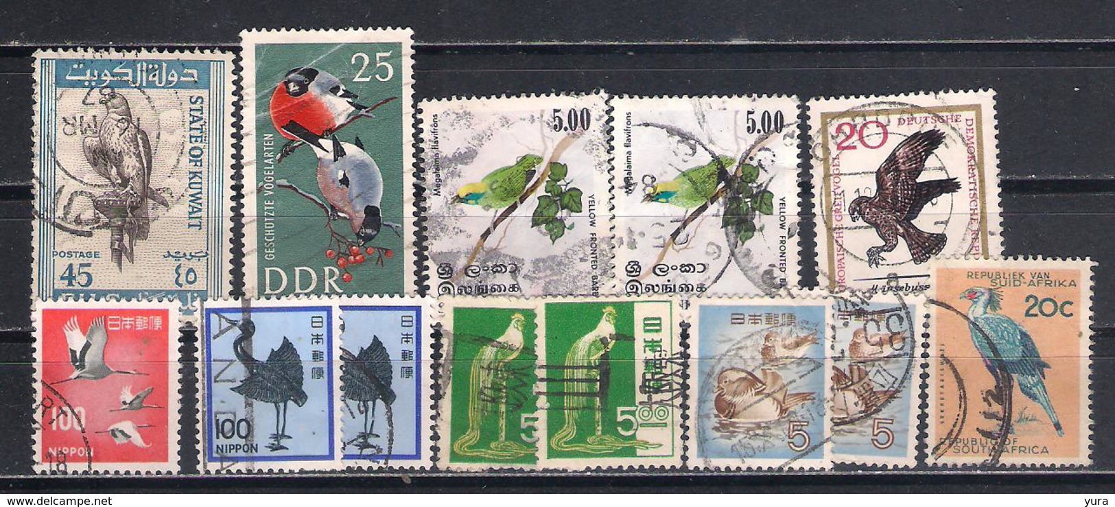 Lot 108  Birds  Small Collection 3 Scans   73  Different - Collections, Lots & Series