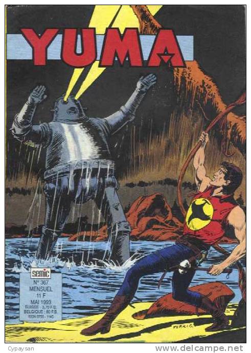 YUMA N° 367  AVEC ZAGOR BE 05-1993 - Yuma