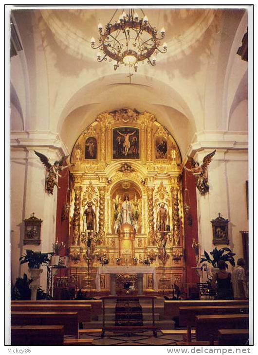 Espagne--MIJAS--Artistico Y Bello Santuario Nuestra Senora Inmaculada Concepcion,cpm N° 39 éd Antonio - Autres & Non Classés