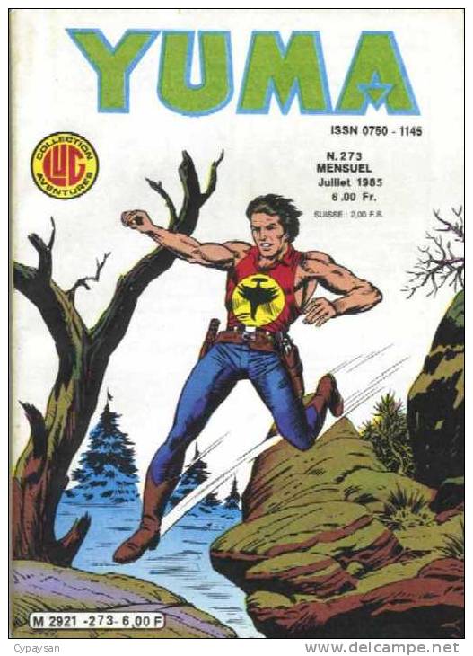 YUMA N° 273  AVEC ZAGOR BE 07-1985 - Yuma