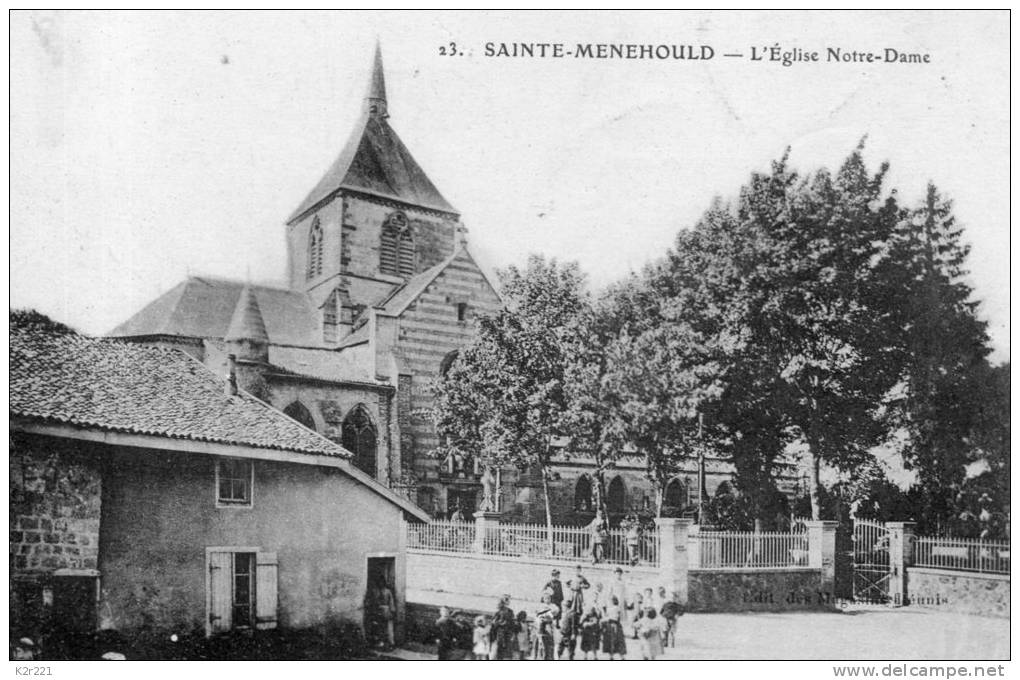 SAINTE MENEHOULD L'église Notre Dame - Sainte-Menehould