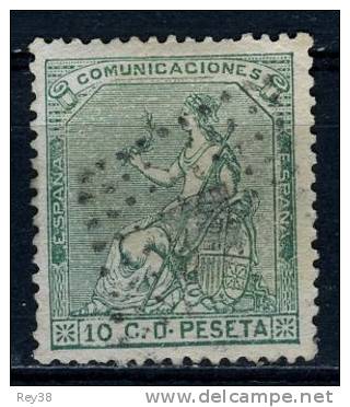 I REPUBLICA 1873  10 CTS USADO - Gebraucht