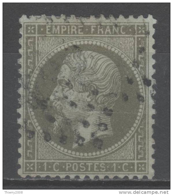 Napoléon III N° 19 Avec Oblitération Losange  TTB - 1862 Napoleon III