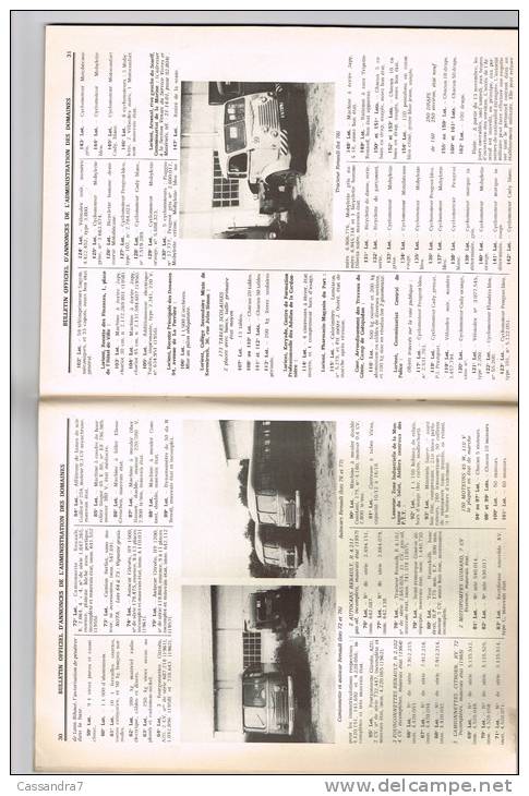 Bulletin Officiel Annonces Administration Domaines-N°554-Vaudry(calvados)-Tracteur Et Autocar Renault- 2cv Et 4L - Suite - Bricolage / Technique