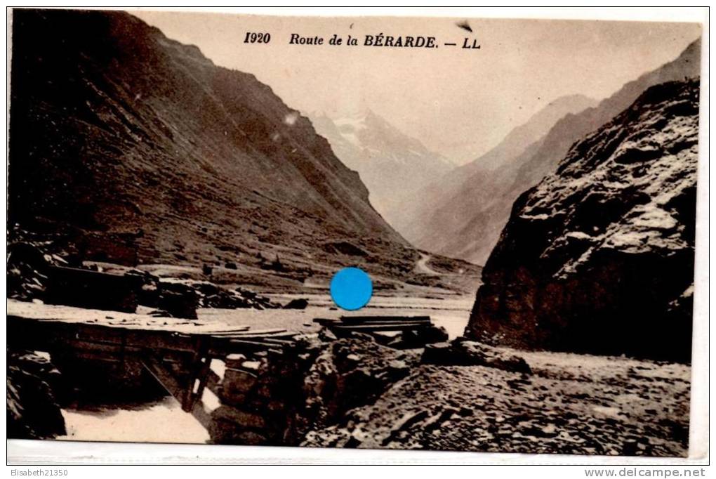 LA BERARDE (carnet) : Route De La Bérarde - Autres & Non Classés