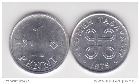 Finlandia 1 Penni 1.979 Aluminio KM#44A SC/UNC       T-DL-10.285 - Finlande