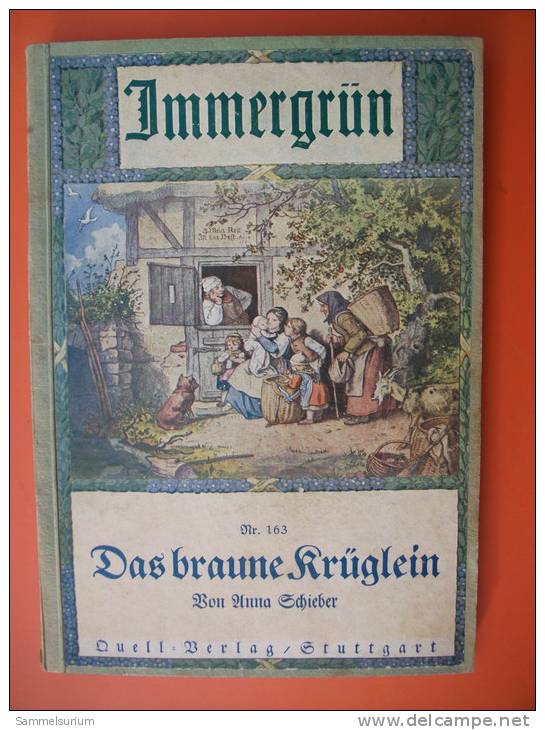 Gebundener Sammelband Mit 6 Ausgaben "Immergrün" (Erzählungen Ca. Um 1910) - Christendom