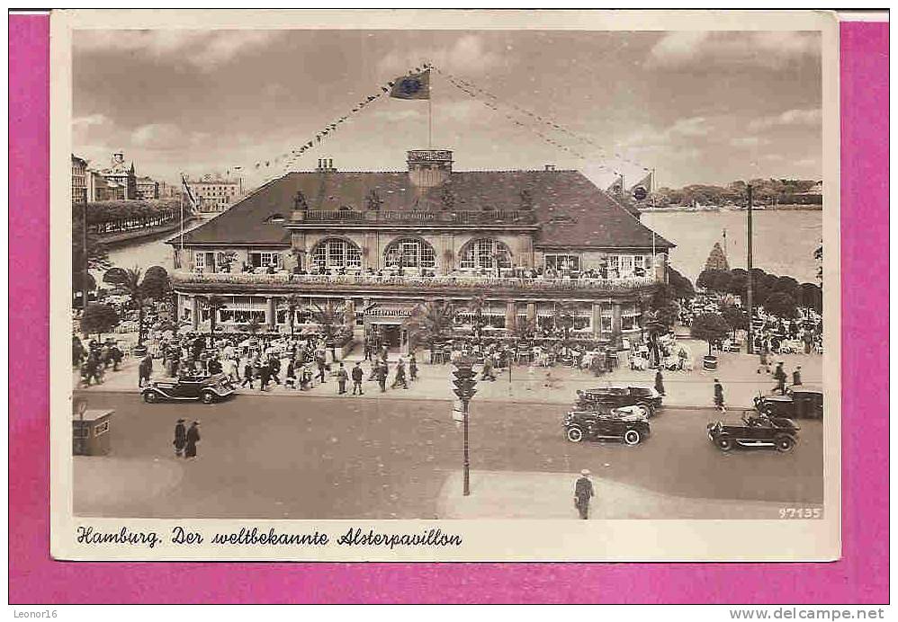 HAMBURG  -  * DER WELTBEKANNTE ALSTERPAVILLON *  -  Verlag : Max SCHRÖDER Aus HAMBURG  N°42 - Altona