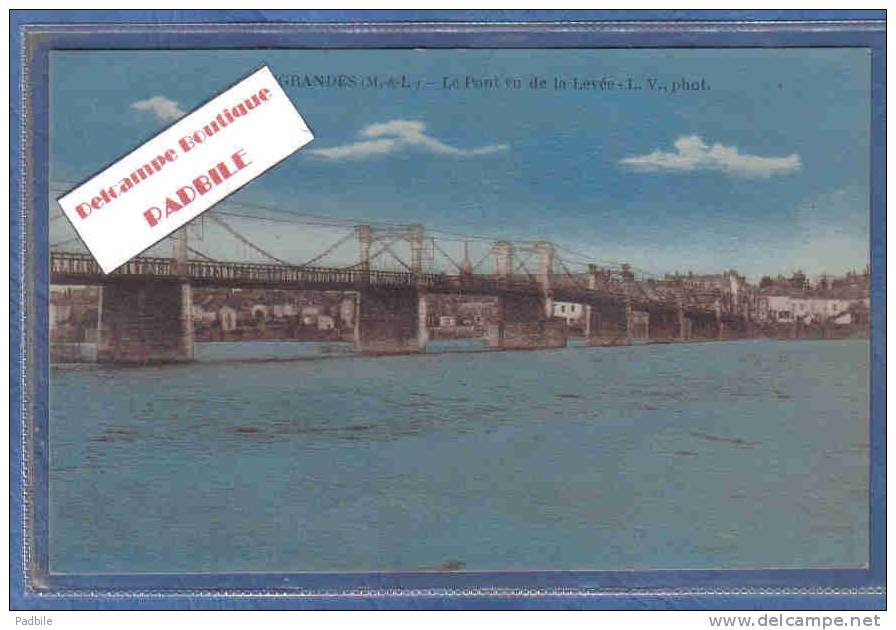 Carte Postale  49. Ingrandes Le Pont Trés Beau Plan - Autres & Non Classés