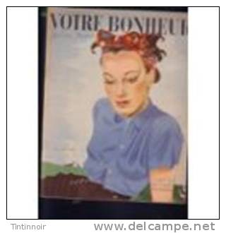 REVUE VOTRE BONHEUR 3 AVRIL 1938 N°8 - Autres & Non Classés