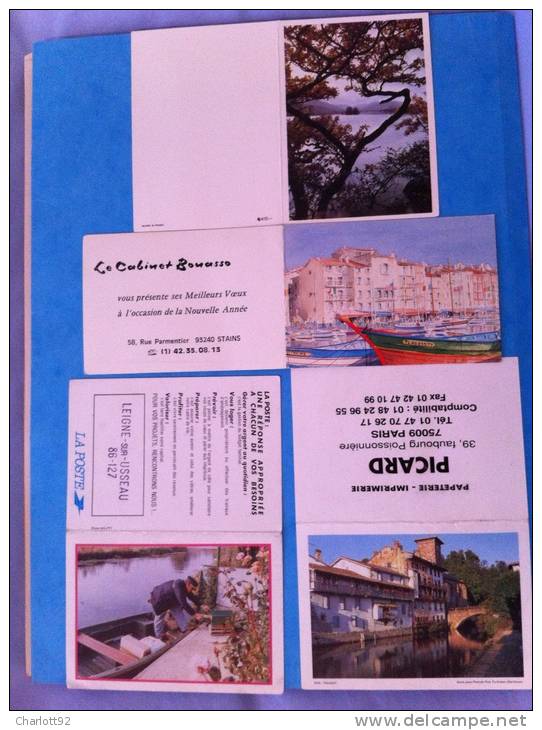 CALENDRIER Petit Format  1989 1993  1993 1998  Tres Bon Etat PAYSAGES - Autres & Non Classés