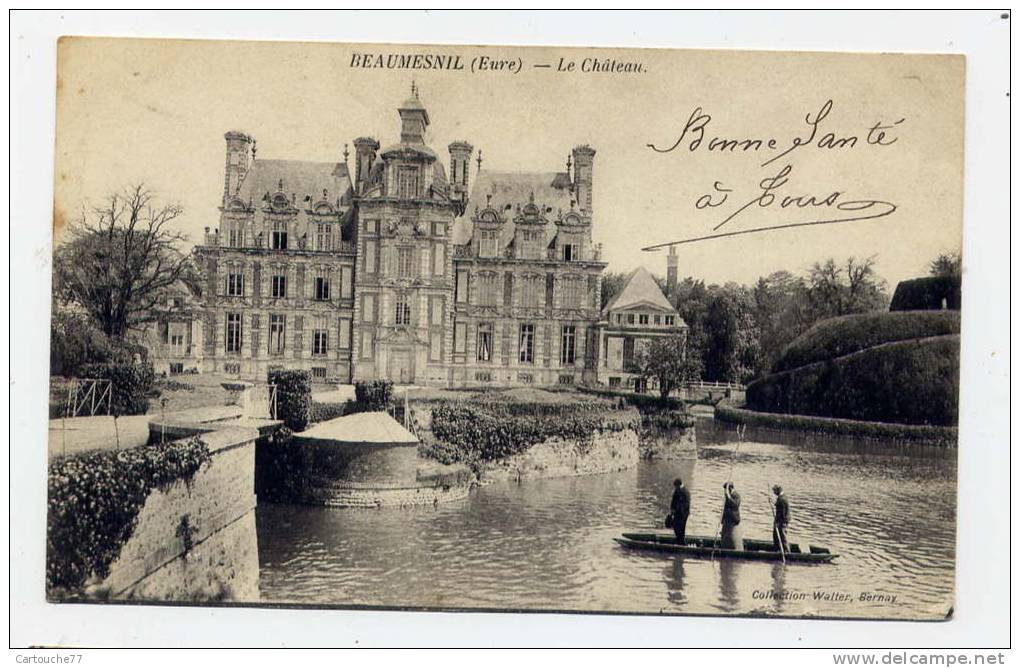 K22 - BEAUMESNIL - Le Château (carte Animée) - Beaumesnil