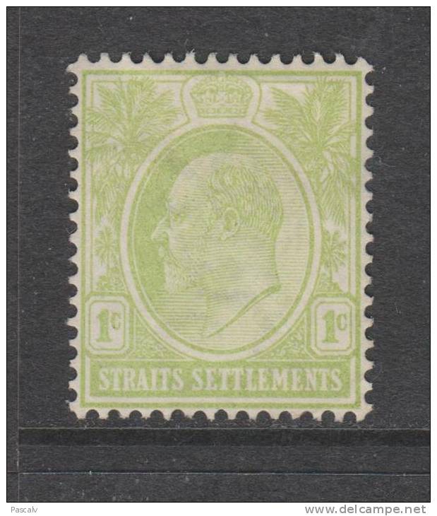 Yvert 92 (*) Neuf Sans Gomme - Straits Settlements