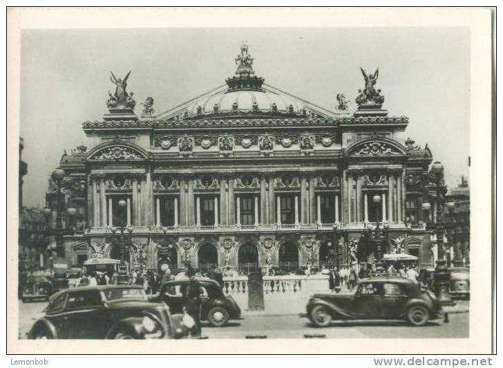France, Paris, Opera, 1930s-40s Photo [12659] - Other & Unclassified