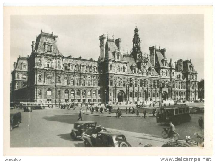 France, Paris, Hotel De Ville, 1930s-40s Photo[12660] - Other & Unclassified