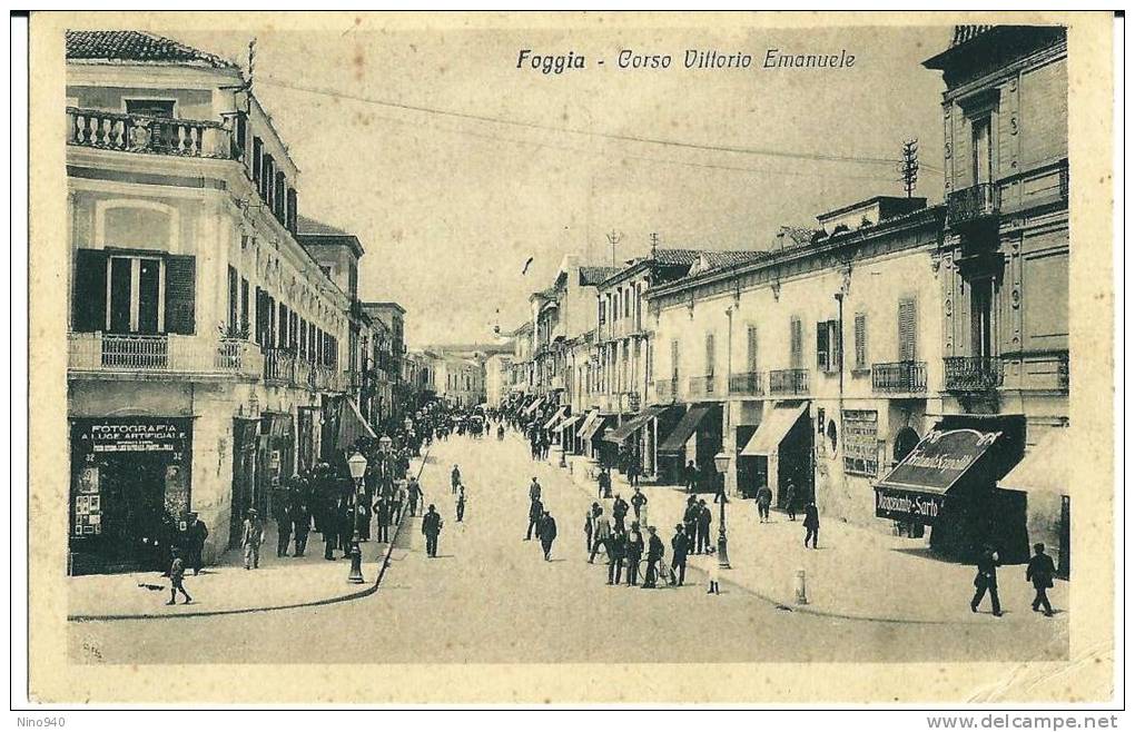 FOGGIA - CORSO VITTORIO EMANUELE - F/P - N/V - ANIMATA - Foggia